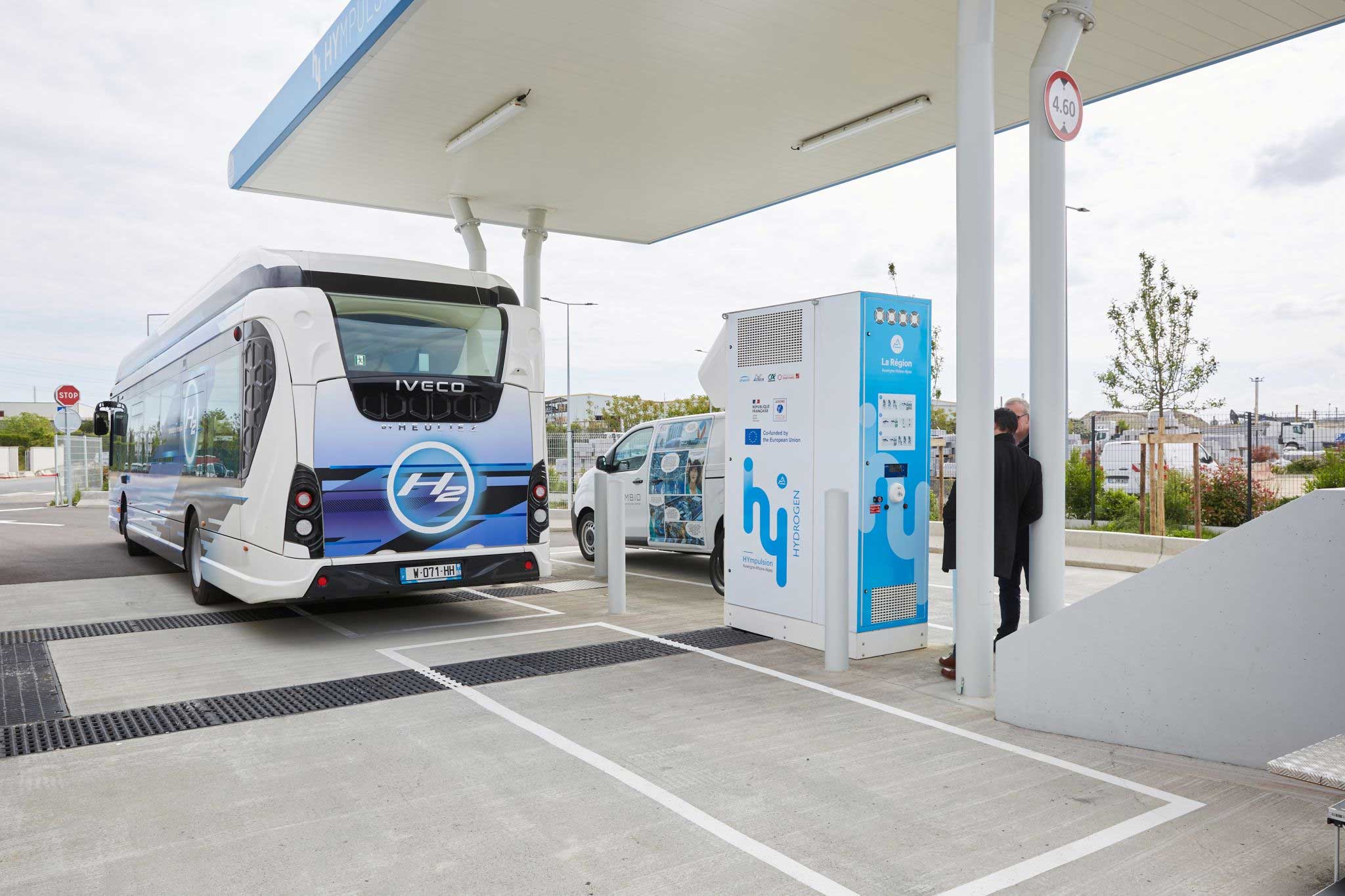 Près de Lyon, HYmpulsion ouvre sa cinquième station hydrogène