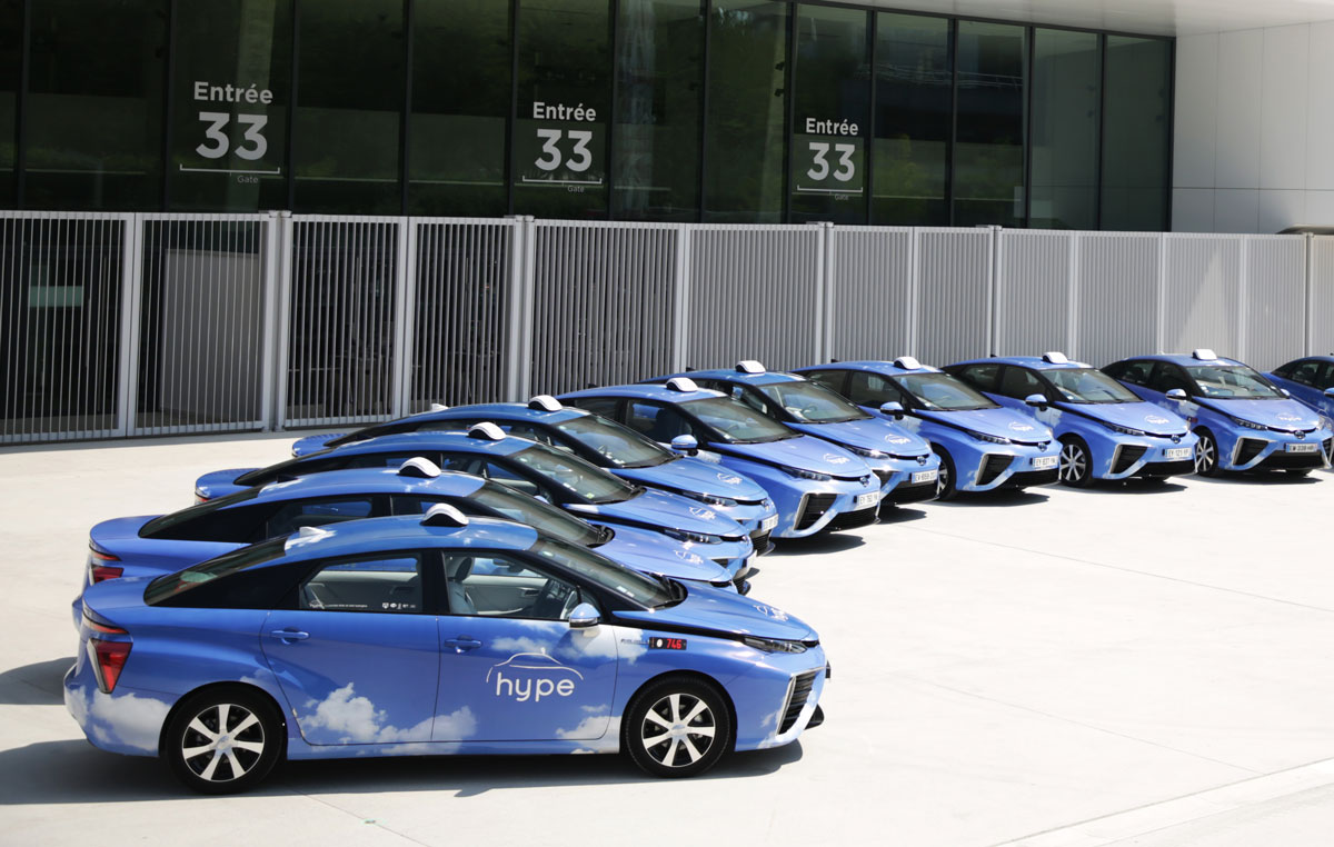 Taxis à hydrogène : Hype accélère à Paris