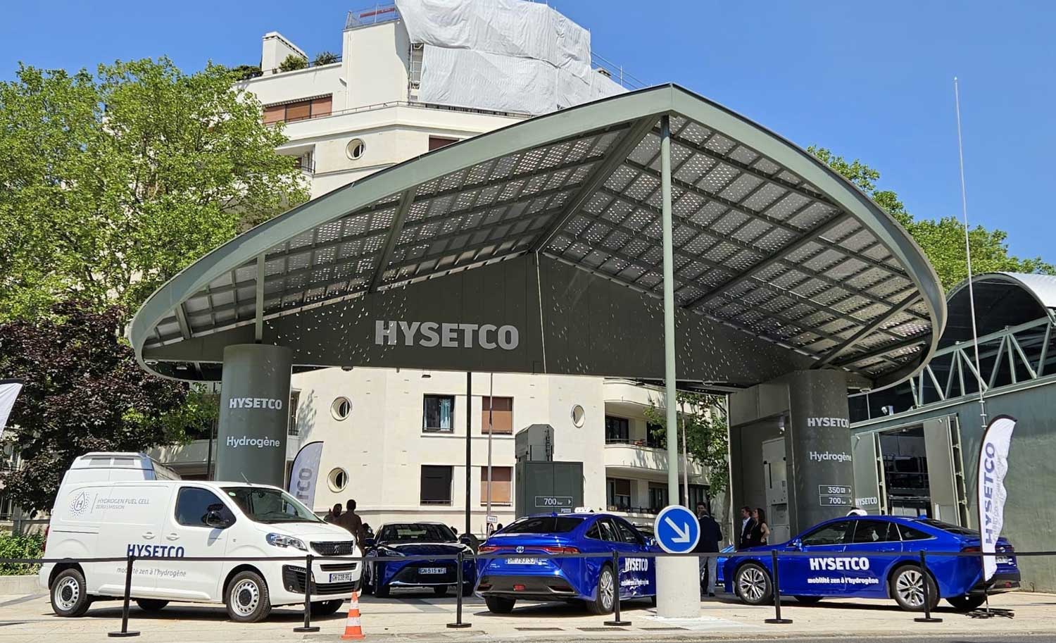 Station hydrogène : HysetCo établit un nouveau record