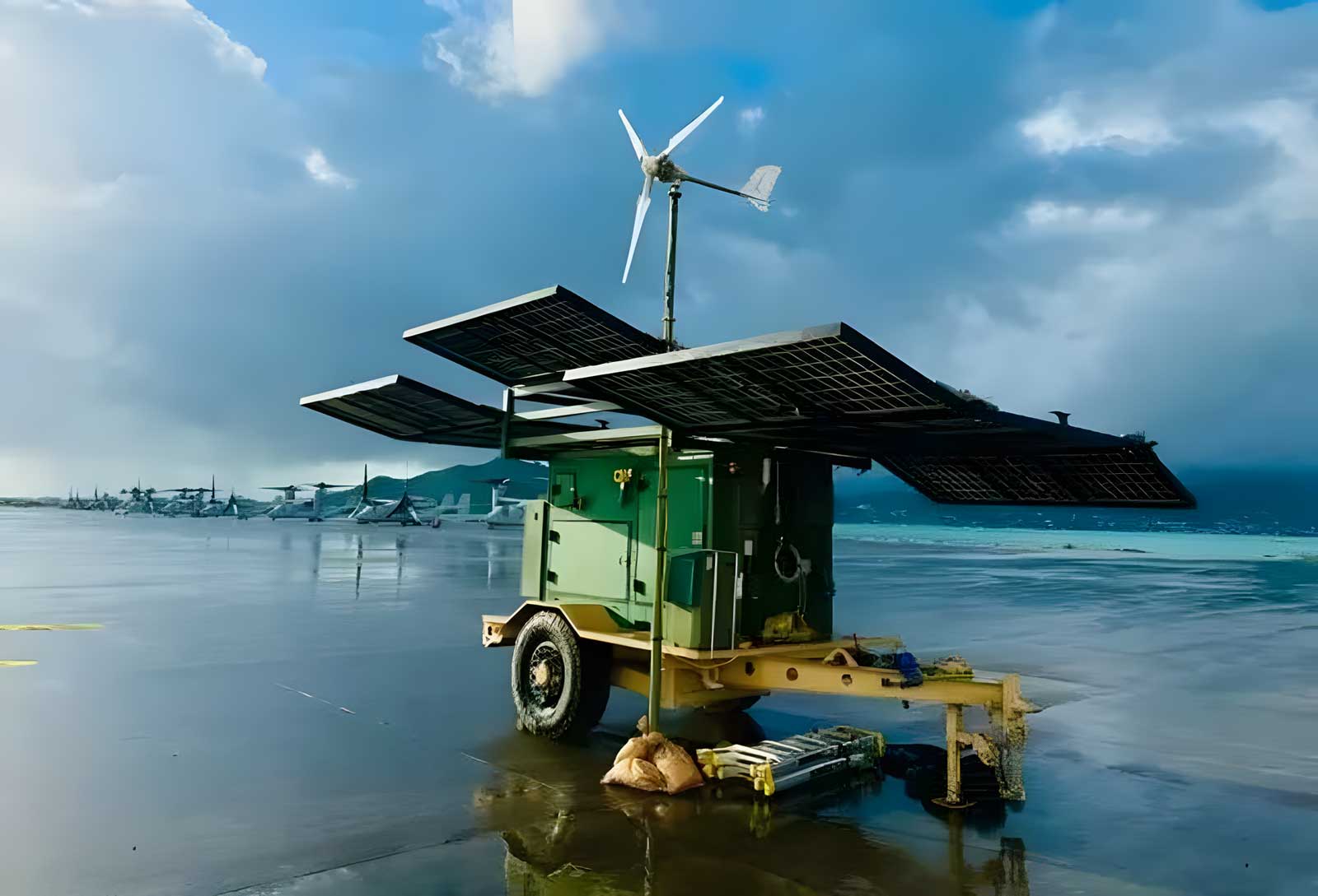 HyTEC : cette unité mobile produit de l'hydrogène pour les forces armées