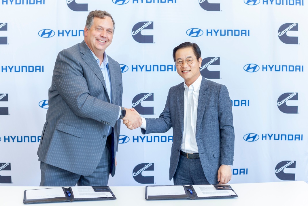 Hyundai et Cummins avancent ensemble dans les piles à combustible