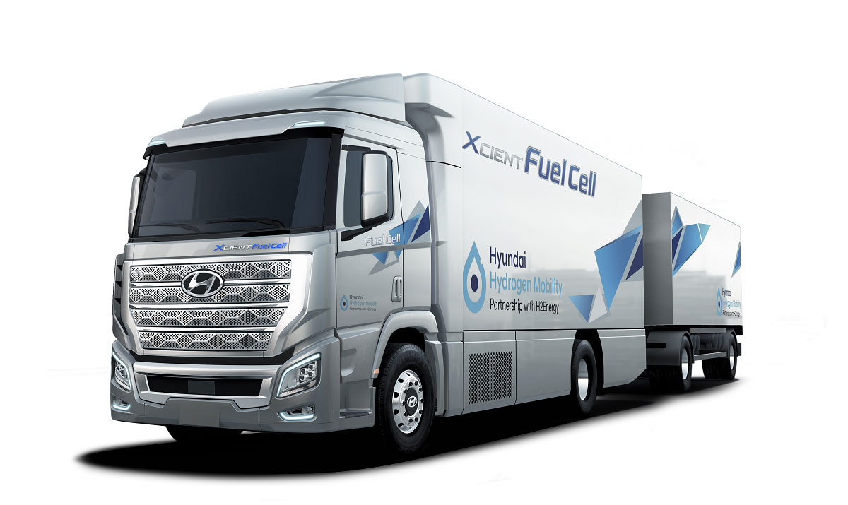 Faurecia va équiper les camions à hydrogène de Hyundai