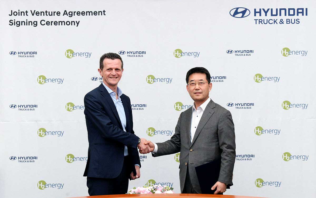 Hyundai et H2 Energy s'associent pour développer la mobilité hydrogène en Europe