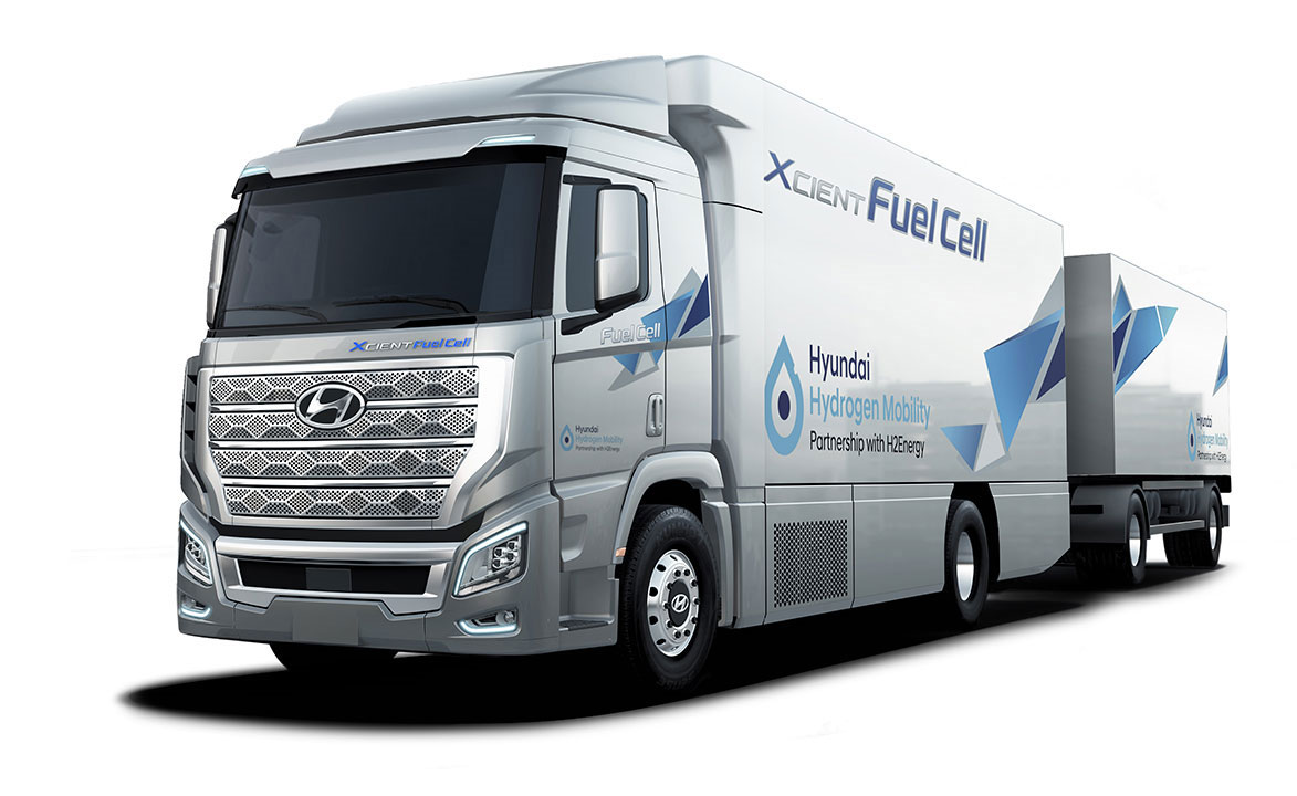 Hyundai commercialisera des camions hydrogène aux USA en 2022