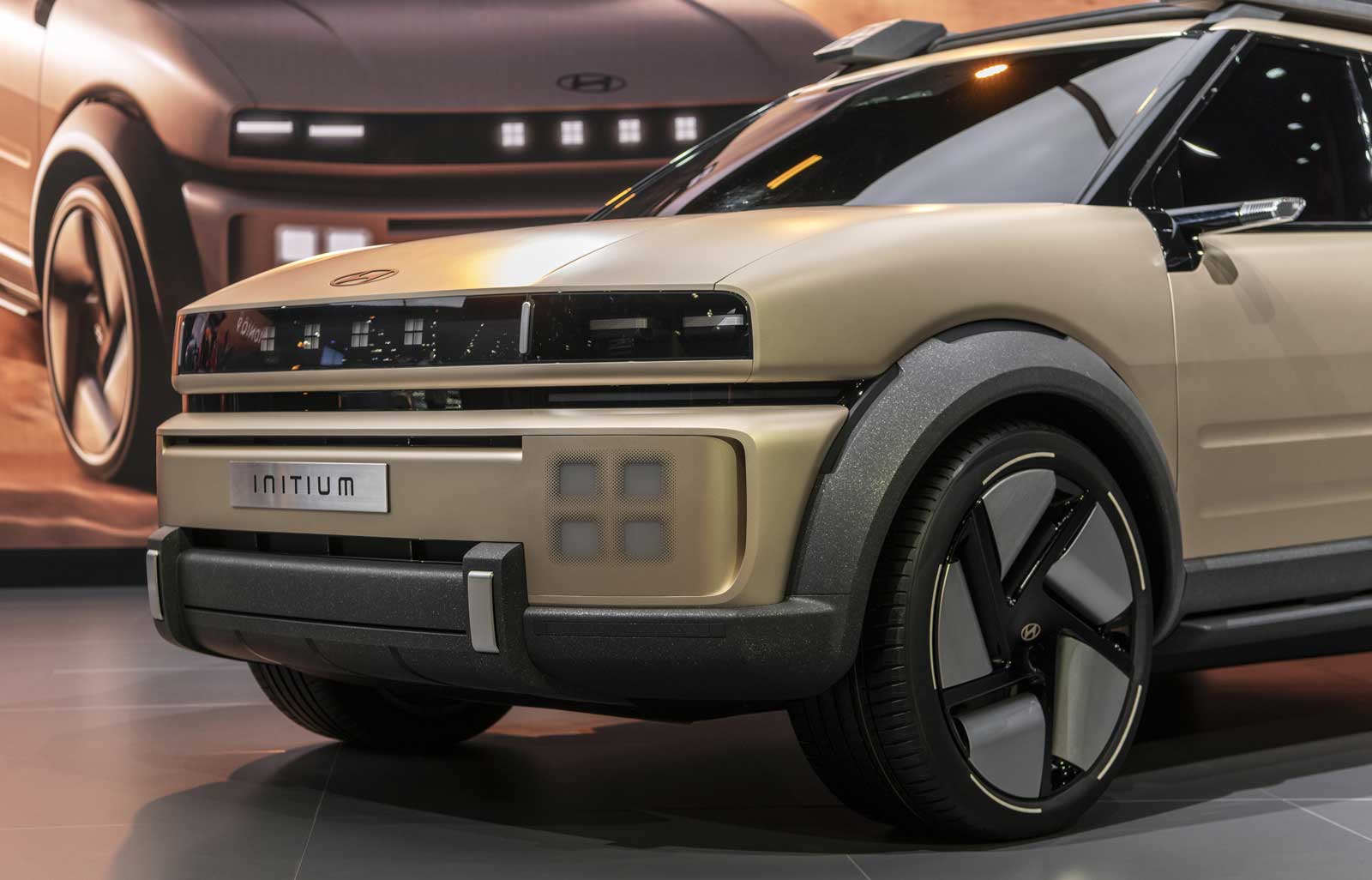Voiture hydrogène : le Hyundai Initium fait son show à Los Angeles