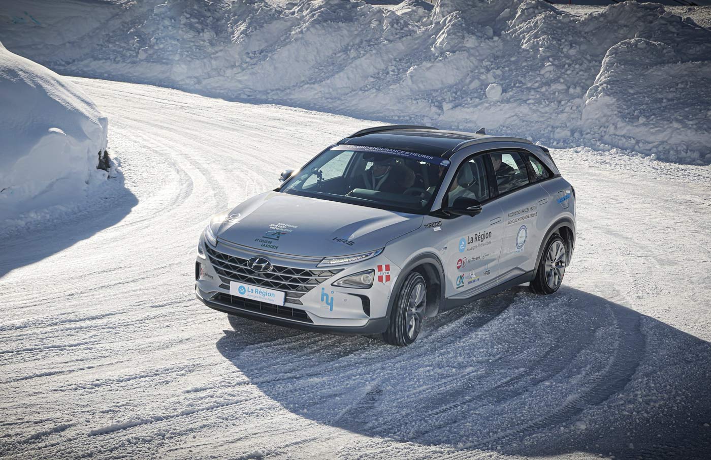 Hyundai Nexo : le SUV à hydrogène signe un nouveau record à Val Thorens