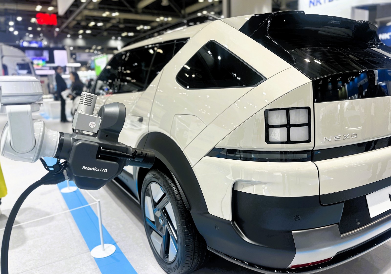 Station mobile 700 bars, charge automatis&eacute;e... Hyundai pr&eacute;sente ses derni&egrave;res innovations hydrog&egrave;ne &agrave; la World Hydrogen Expo 2025