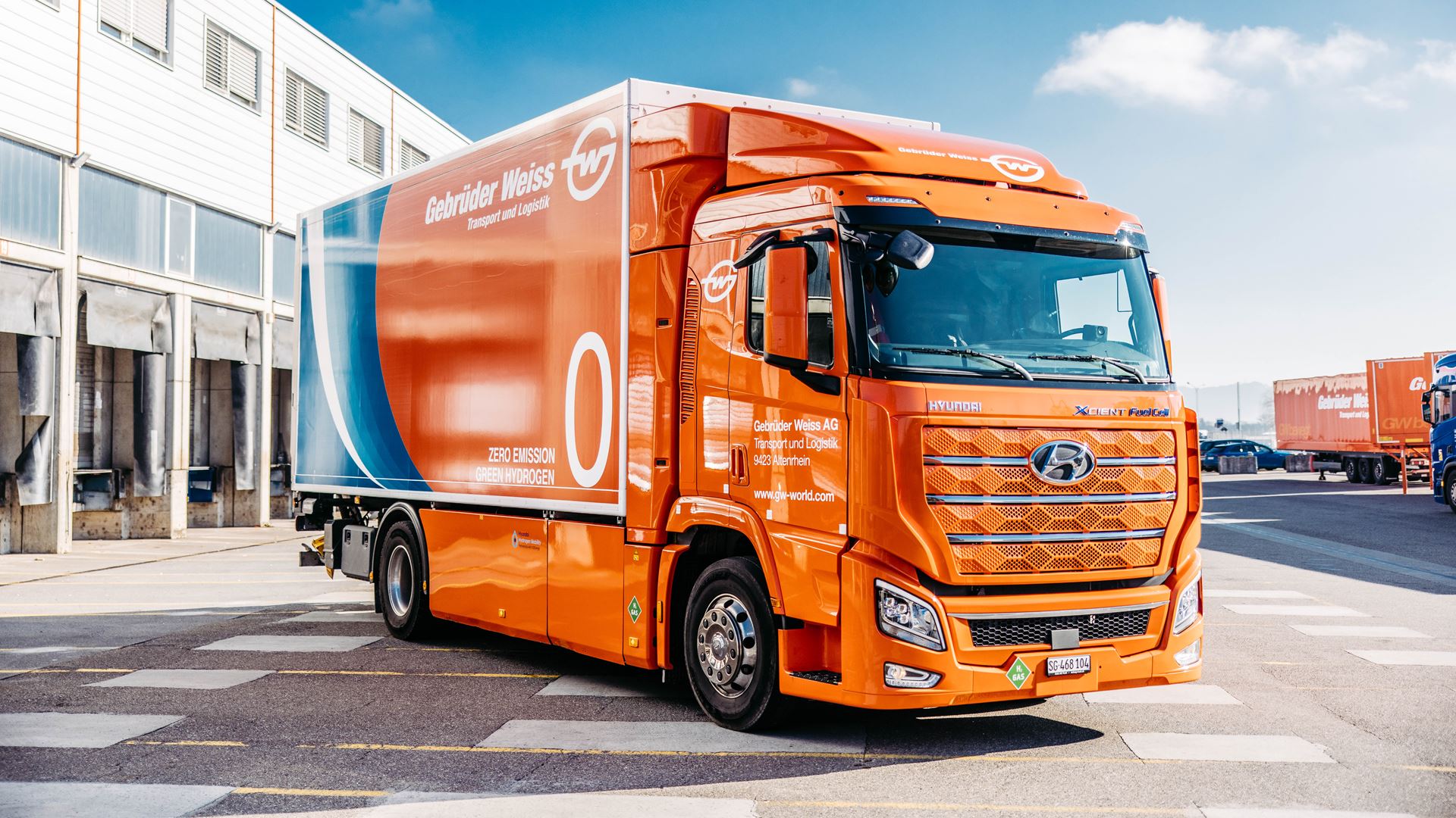 Camion hydrogène : un premier test concluant pour Gebrüder Weiss