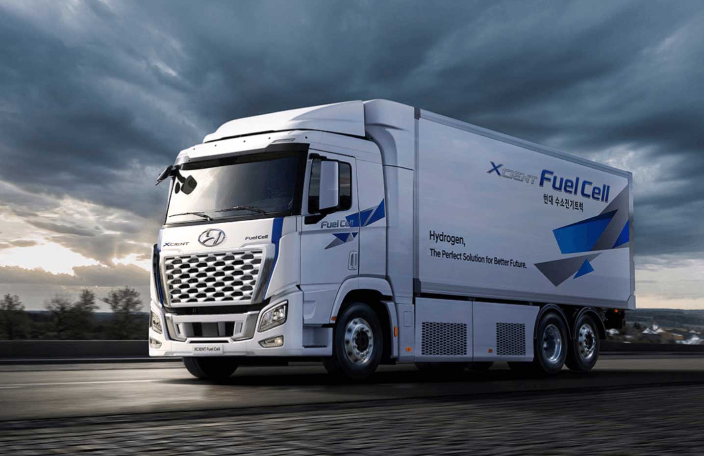 Hyundai améliore son camion à hydrogène