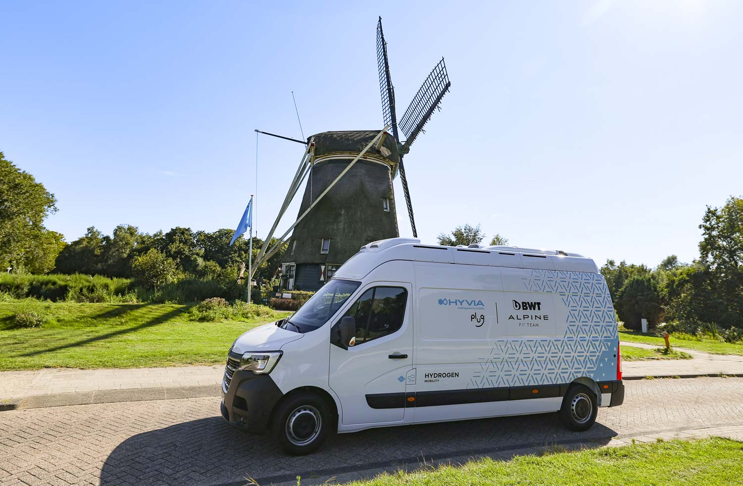 Premier road-trip pour le Renault Master à hydrogène