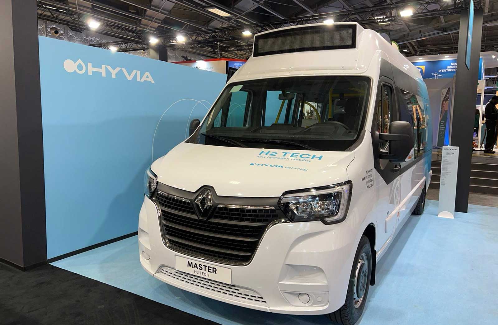 Master City Bus H2-TECH : le minibus à hydrogène de Renault et Hyvia arrivera en 2023