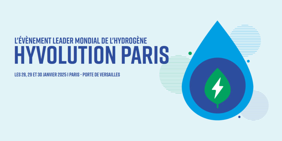 Hyvolution Paris 2025 : le salon de l'hydrogène vous donne rendez-vous du 28 au 30 janvier