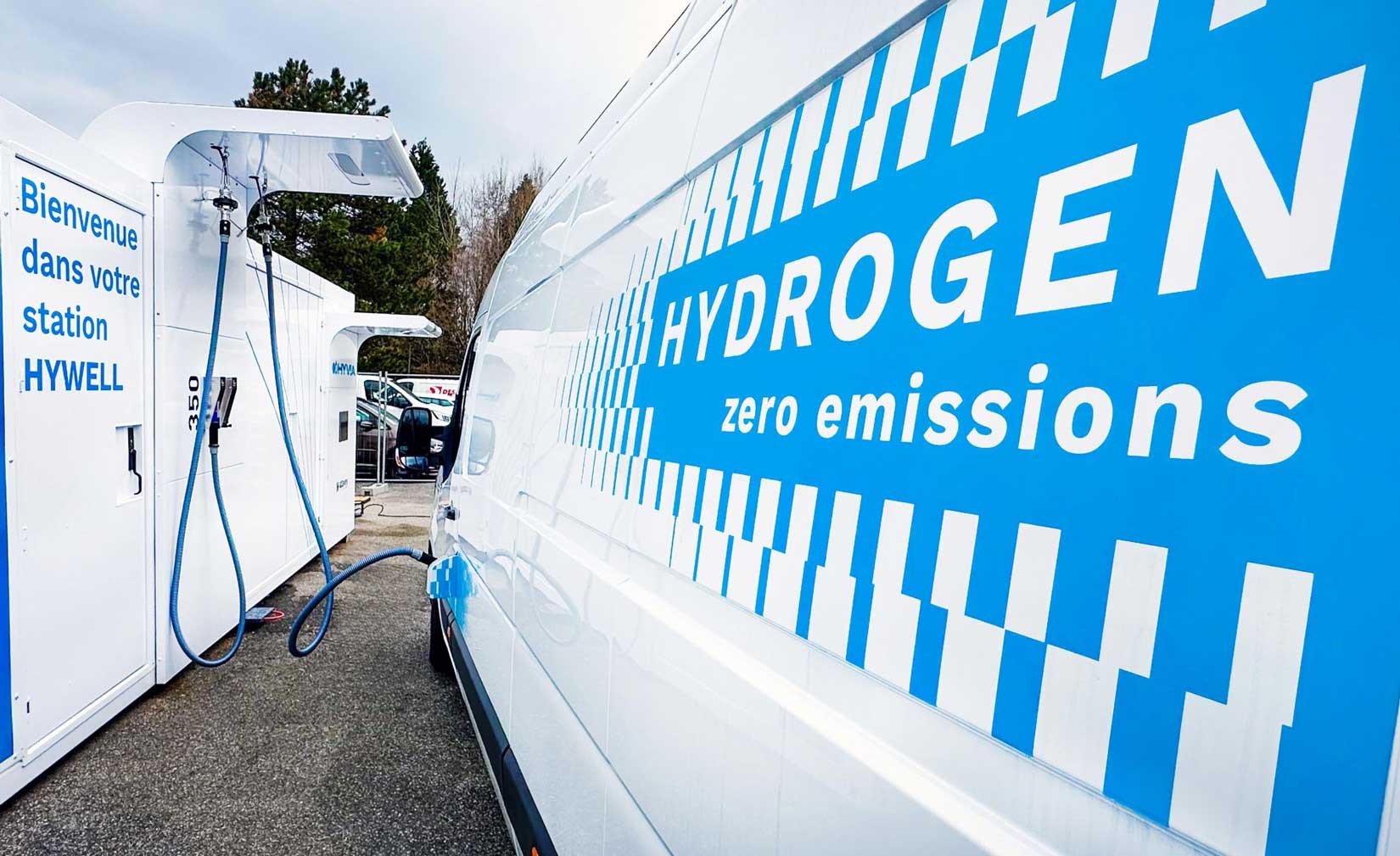 Hyvia : la station hydrogène Hywell valide son premier plein