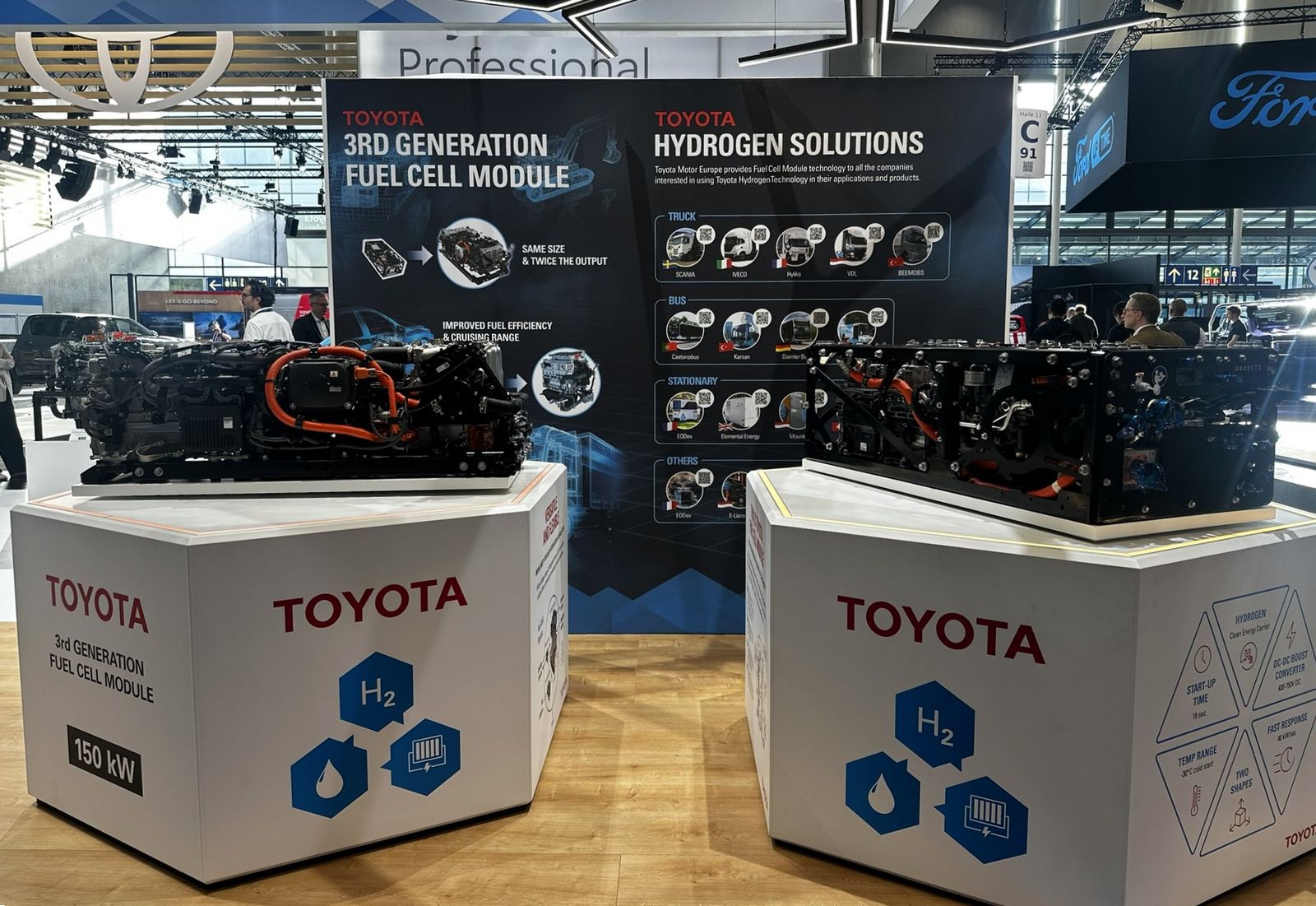 Toyota ne l&acirc;che pas l'hydrog&egrave;ne... et sa nouvelle offensive passe par les poids lourds
