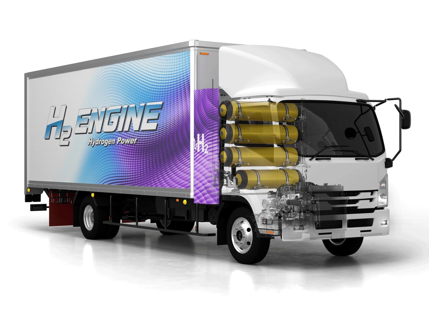 Japon : sur base Isuzu, ce camion rétrofité à moteur hydrogène va débuter ses tests