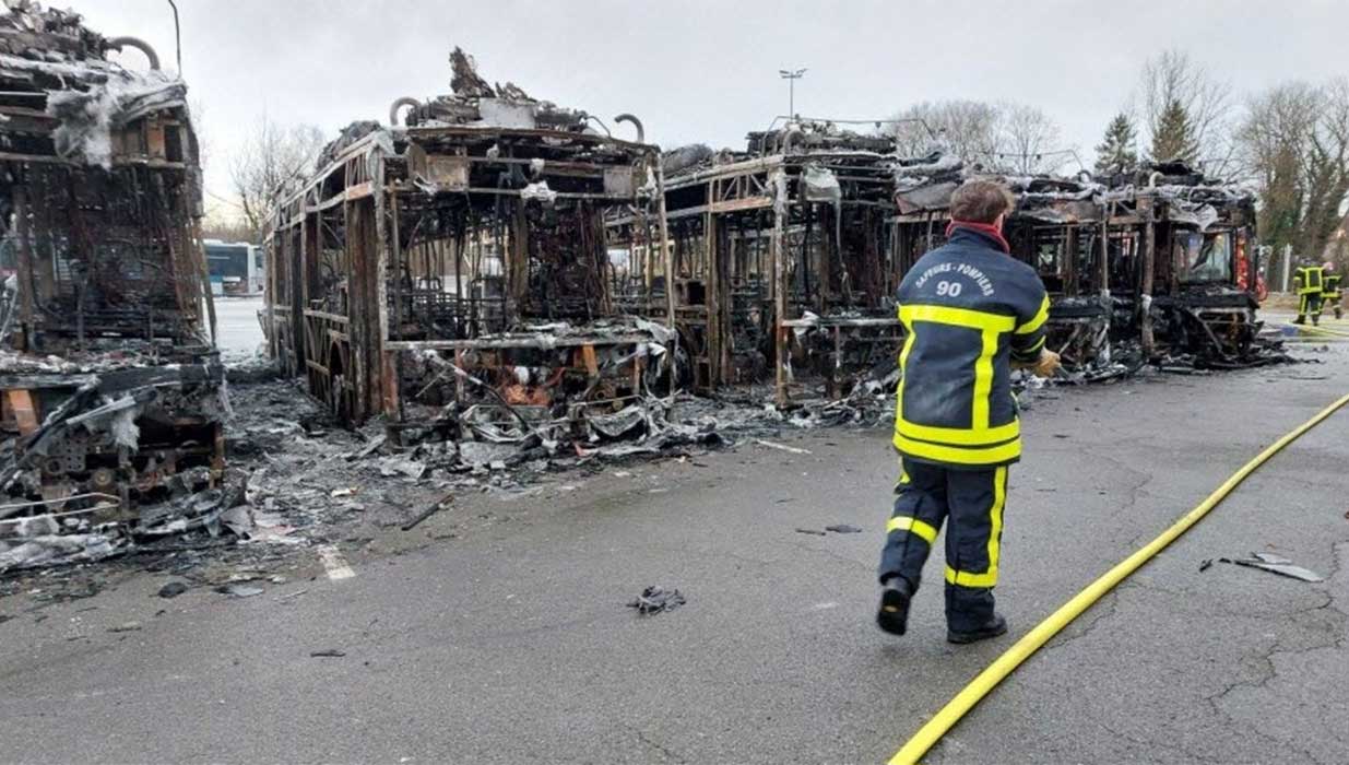 Incendie des bus hydrogène de Belfort : cet expert analyse l'accident