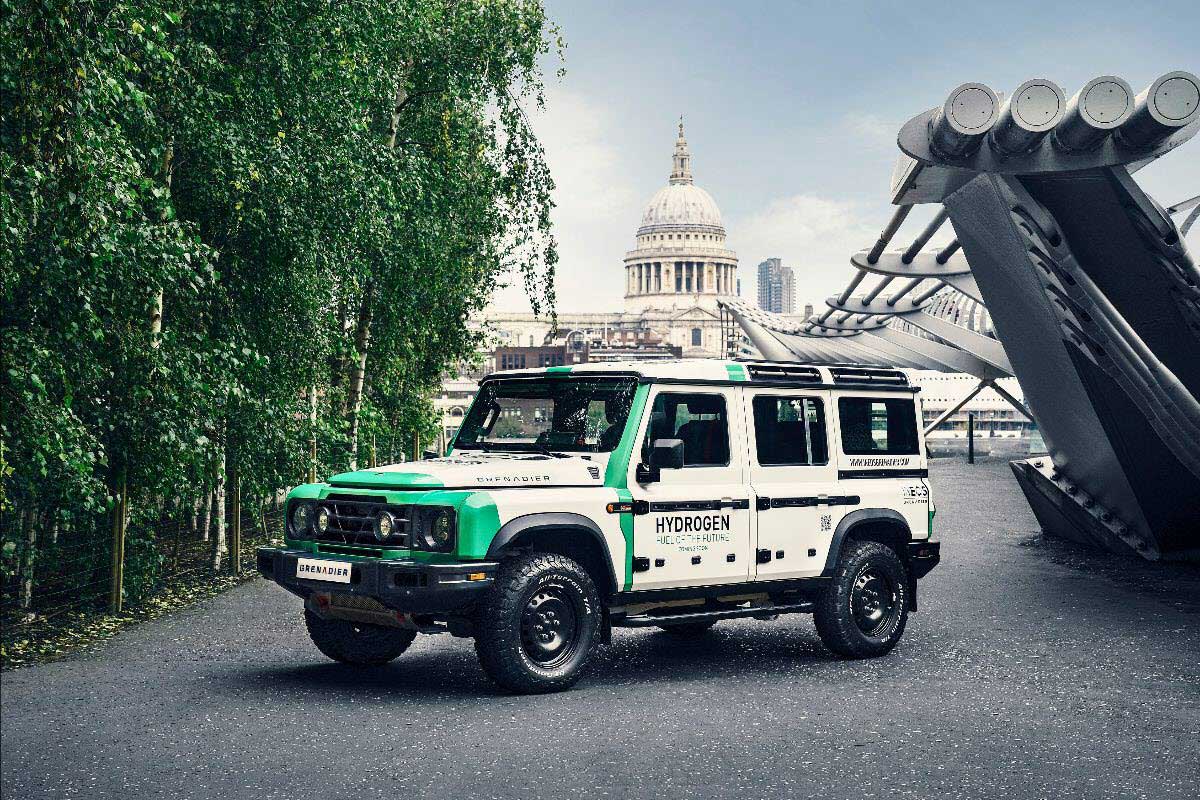 INEOS Grenadier FCEV : le 4x4 à hydrogène bientôt révélé