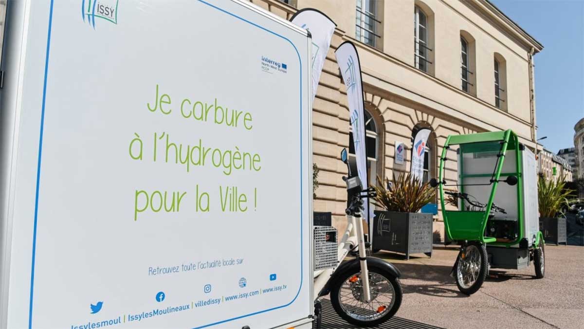 Des triporteurs à hydrogène pour les commerçants d'Issy-les-Moulineaux