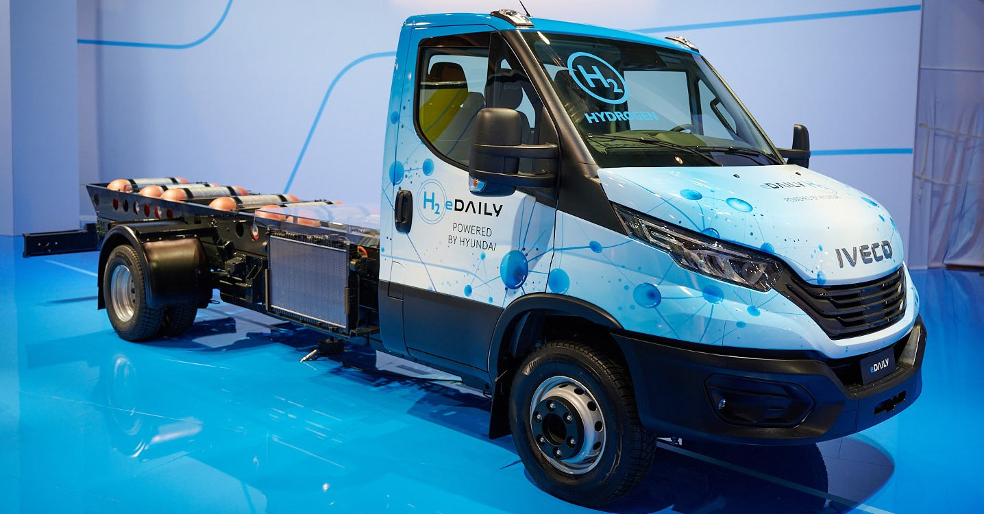 Iveco eDaily FCEV : un utilitaire hydrogène conçu avec Hyundai