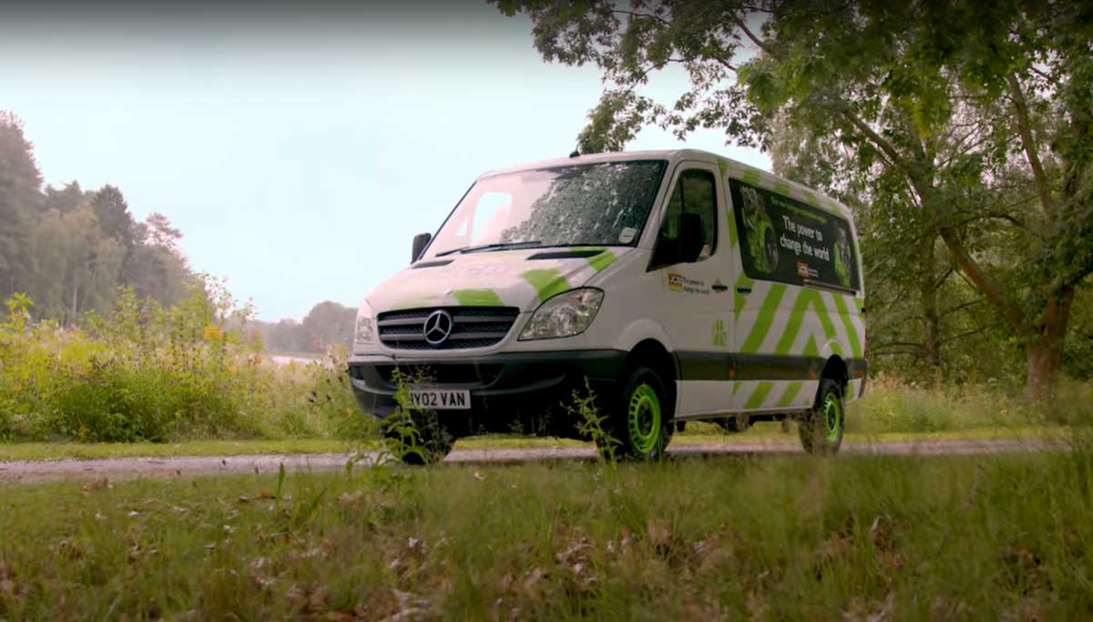 Rétrofit : voici le premier Mercedes Sprinter à moteur hydrogène