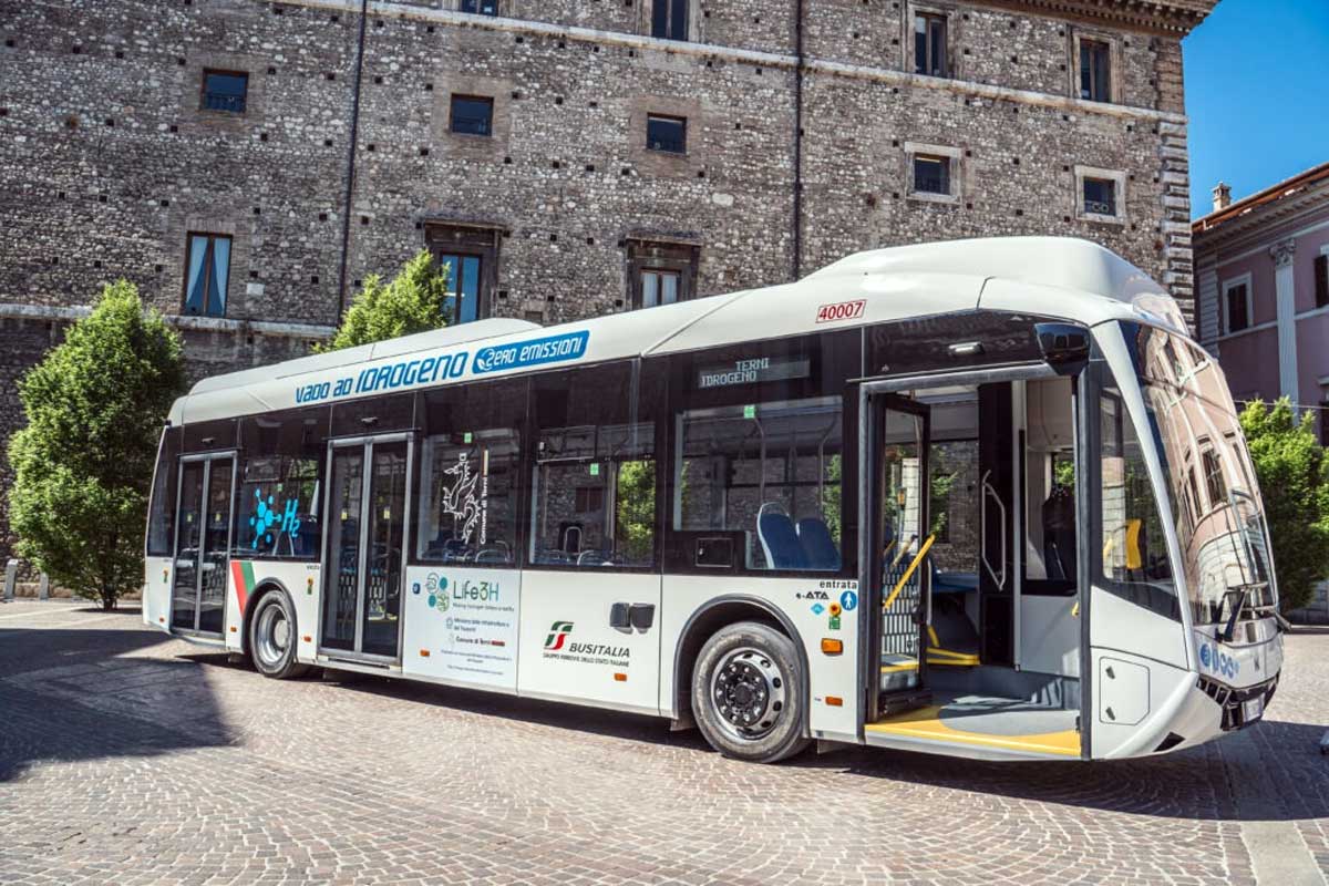 Avec Karsan, la ville italienne de Terni d&eacute;ploie ses premiers bus &agrave; hydrog&egrave;ne