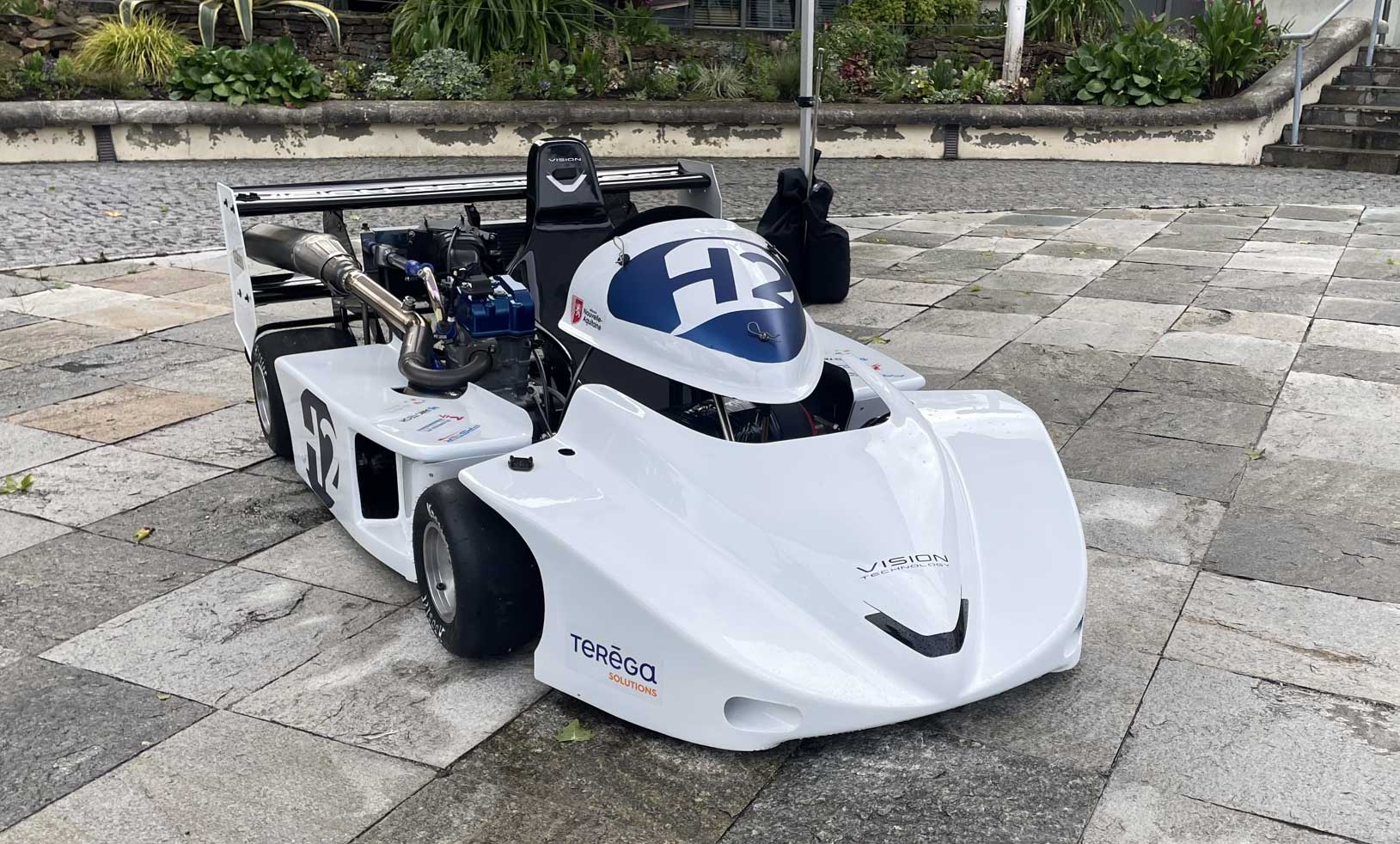Voici le premier kart à moteur hydrogène au monde (et il est français)