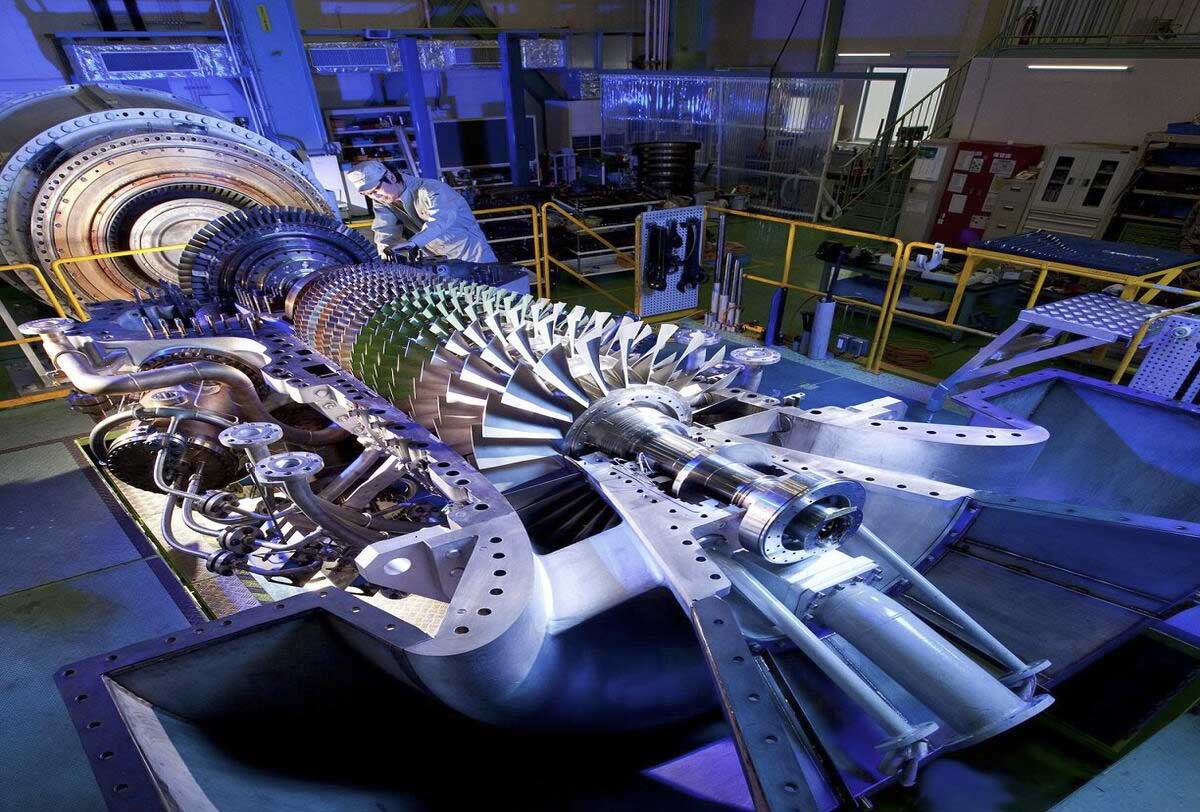 En Allemagne, cette turbine &agrave; gaz g&eacute;ante se pr&eacute;pare &agrave; tourner avec 100 % d'hydrog&egrave;ne