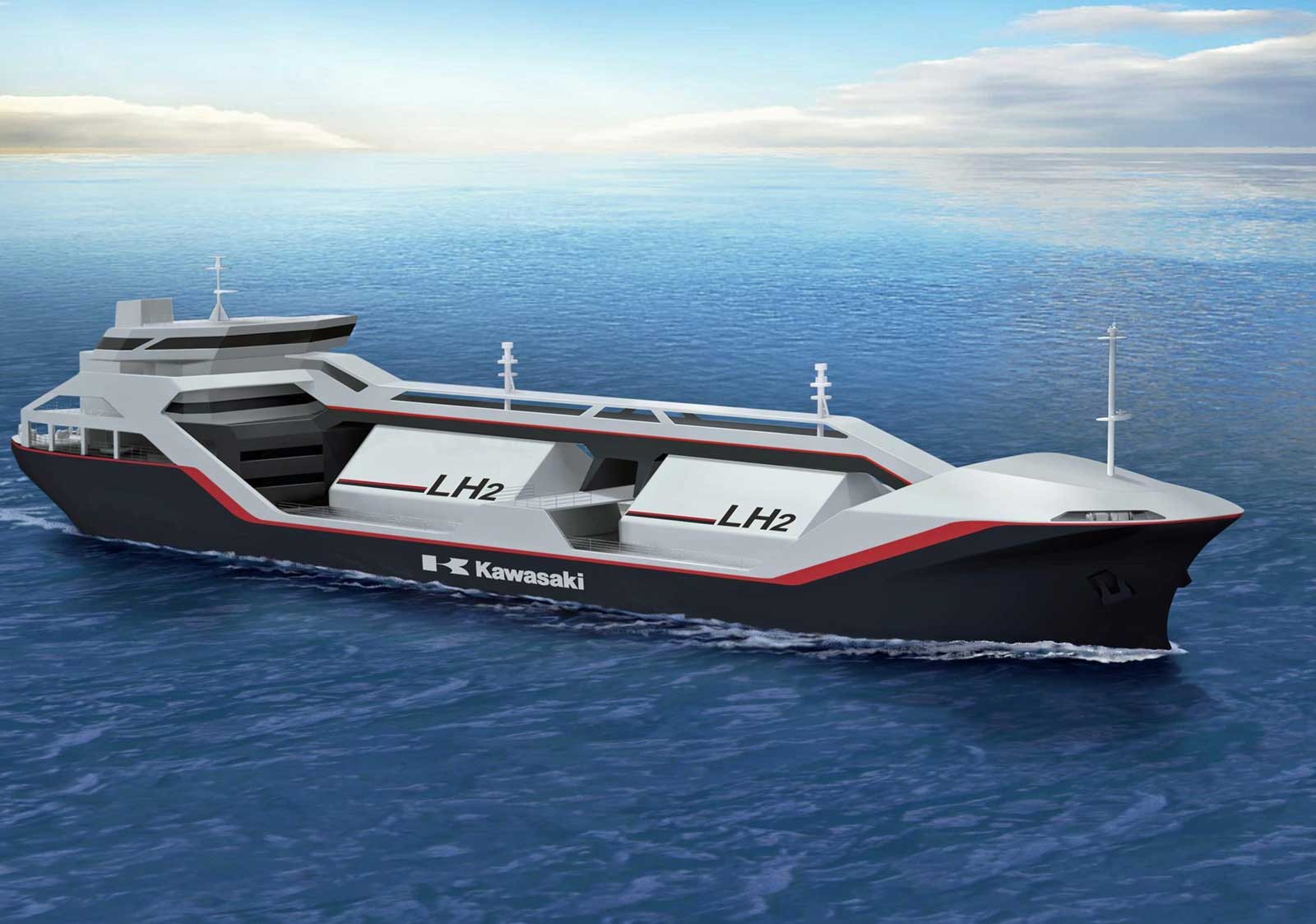 Hydrogène liquide : trois géants japonais du naval unissent leurs forces