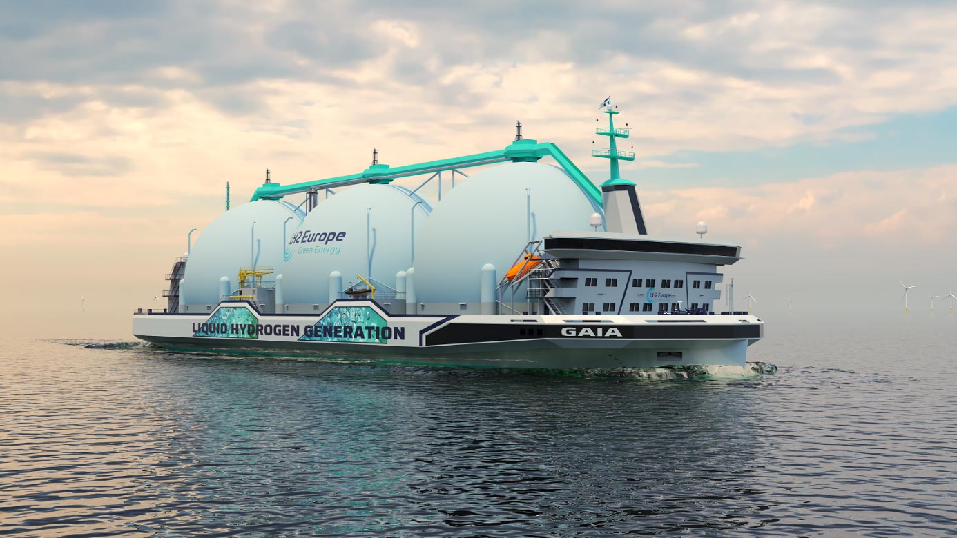 Ce navire géant va révolutionner le transport d'hydrogène