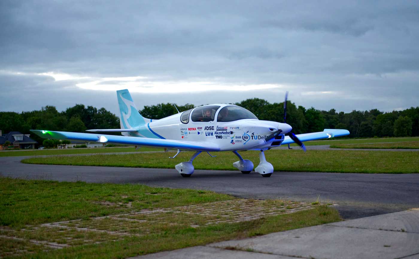 Premier vol réussi pour l'avion à hydrogène liquide d'AeroDelft