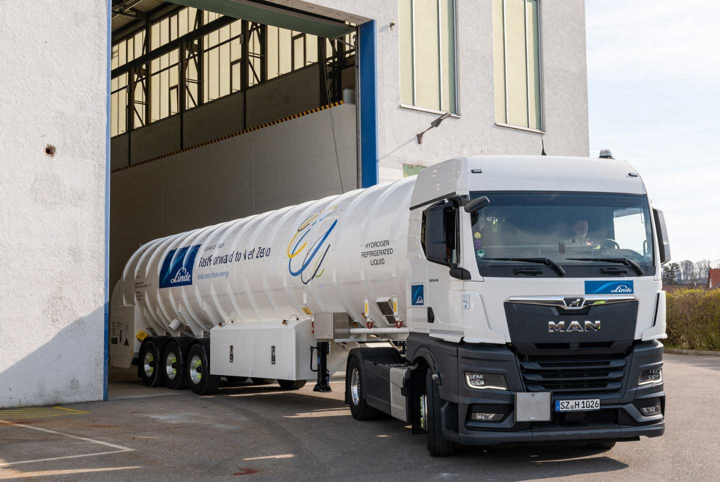 Hydrogène liquide : ce trailer est le plus grand d'Europe