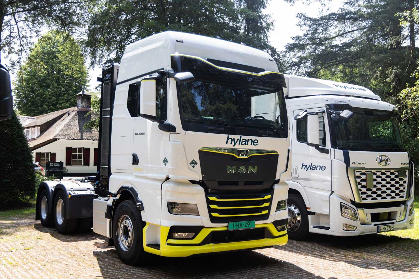 Le MAN hTGX &agrave; moteur hydrog&egrave;ne int&egrave;gre la flotte de Hylane