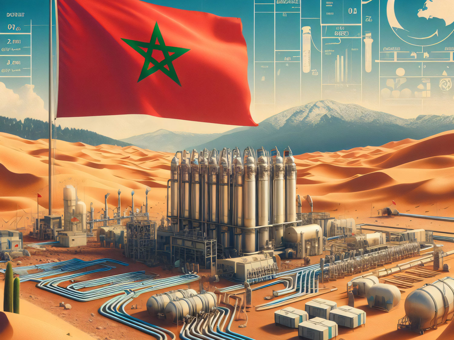 La France lorgne sur l'hydrogène vert marocain