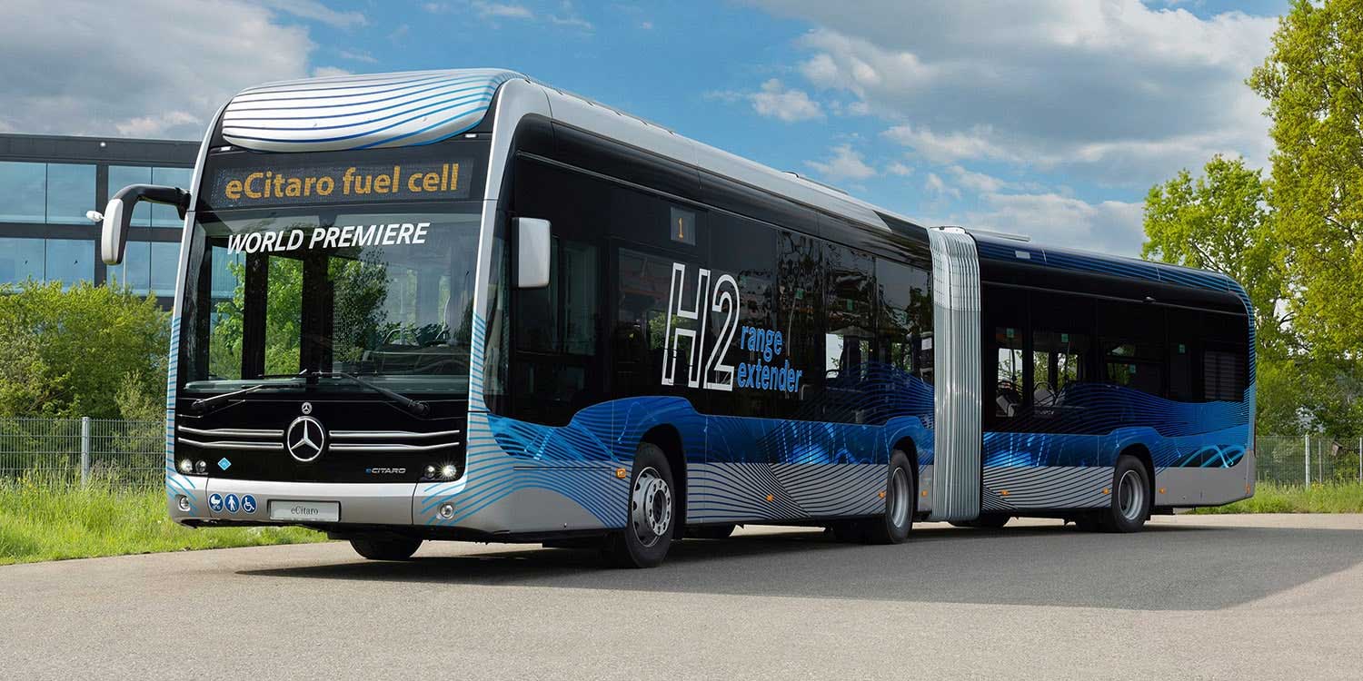 Bus électrique Mercedes à prolongateur hydrogène : c'est pour bientôt !