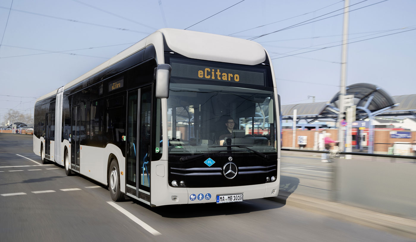 Mercedes : grosse commande pour le Citaro à prolongateur hydrogène