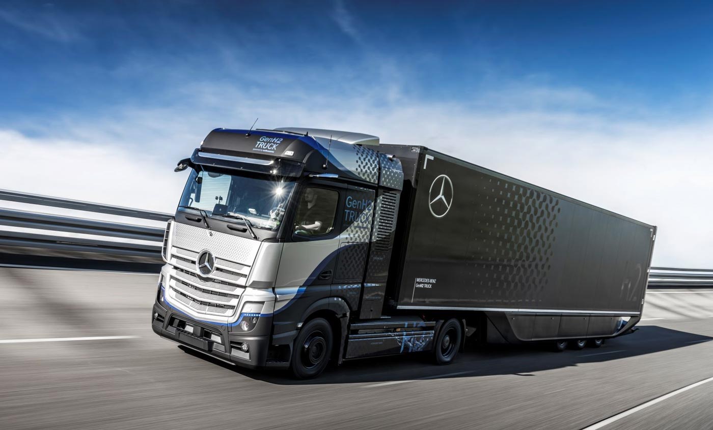 Le Mercedes-Benz GenH2 débute ses premiers tests