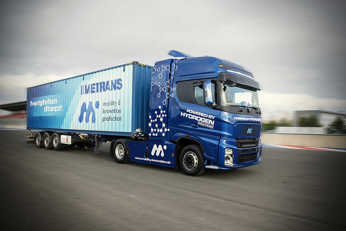 Un premier camion à hydrogène en test en Slovaquie