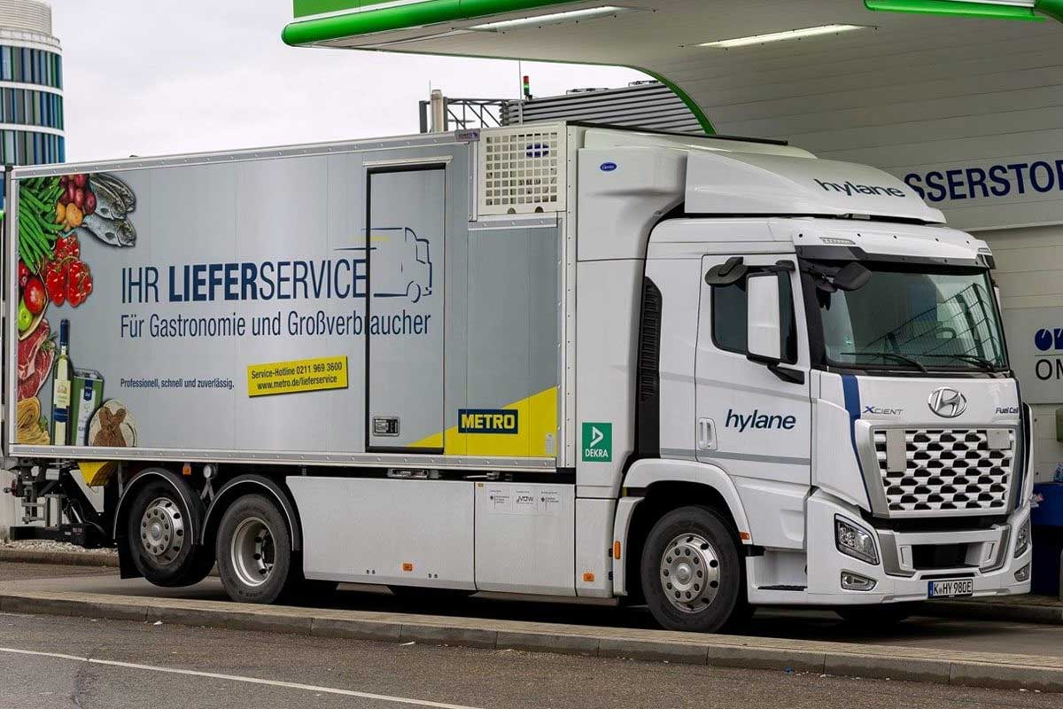 En Allemagne, METRO mise sur le camion à hydrogène