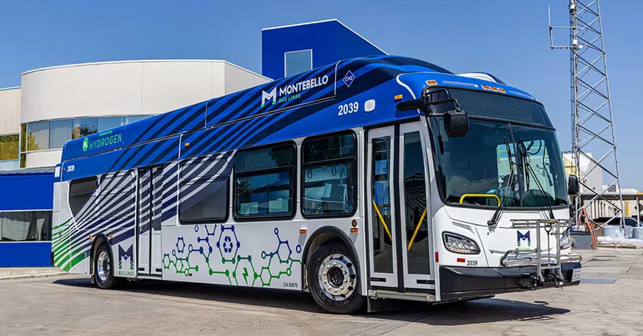 En Californie, Montebello met en service ses premiers bus &agrave; hydrog&egrave;ne