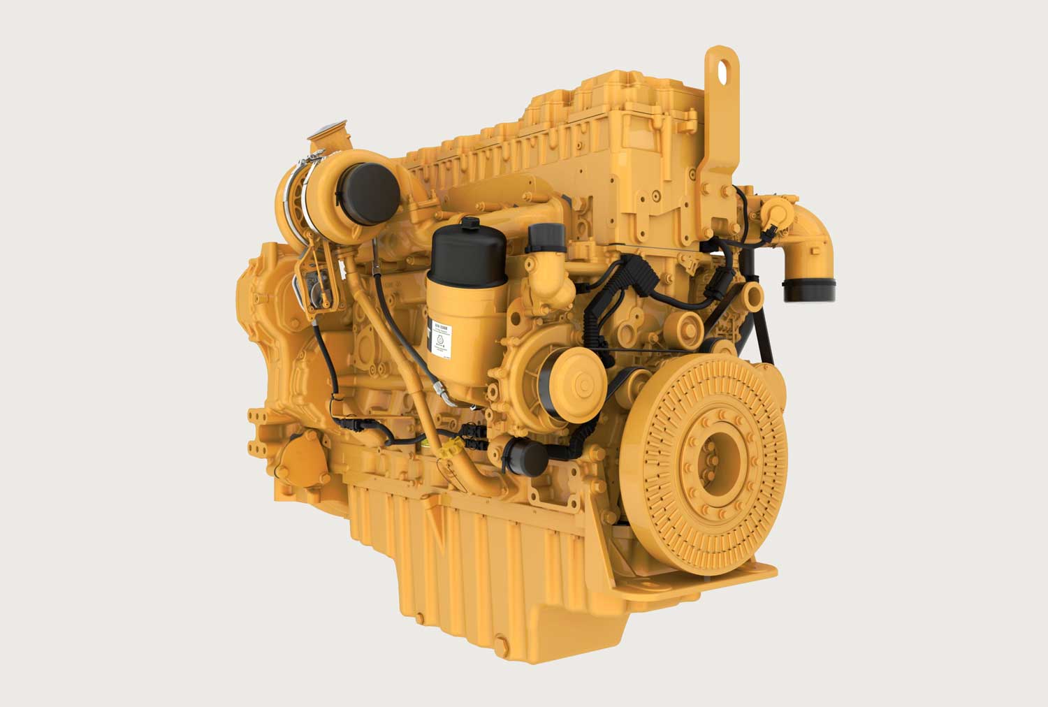 Un moteur hybride hydrogène dans les plans de Caterpillar