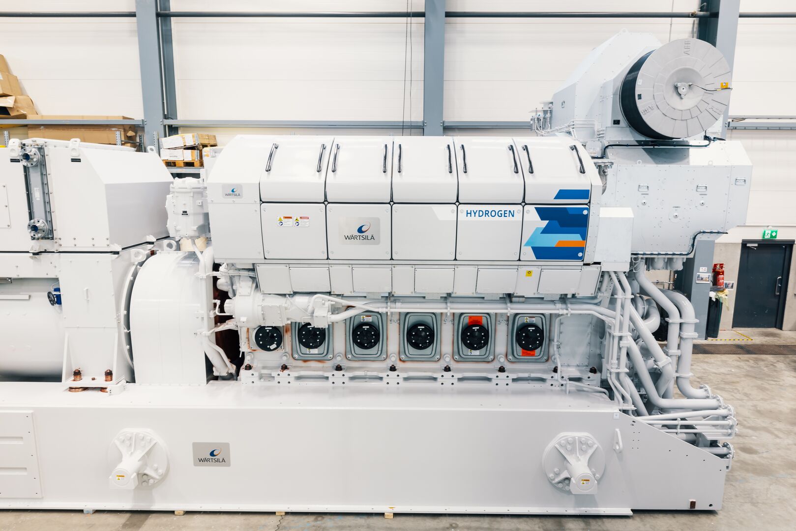 Une premi&egrave;re mondiale en Espagne... ce moteur g&eacute;ant &agrave; hydrog&egrave;ne alimente d&eacute;j&agrave; le r&eacute;seau &eacute;lectrique