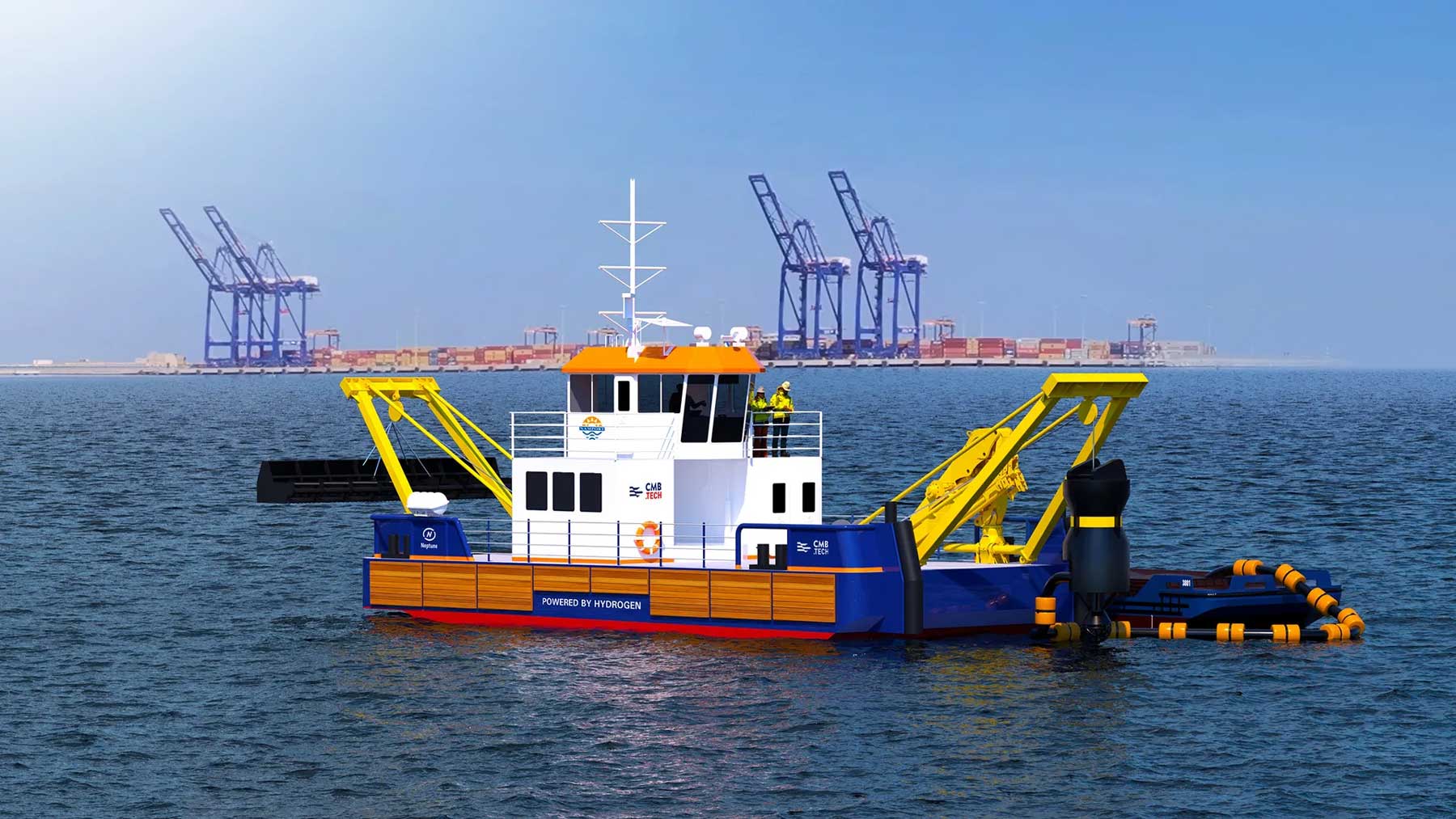Un premier navire à moteur hydrogène pour l'Afrique