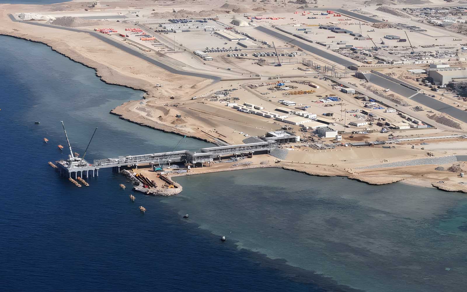 Neom : des images in&eacute;dites de la future usine g&eacute;ante d'hydrog&egrave;ne vert