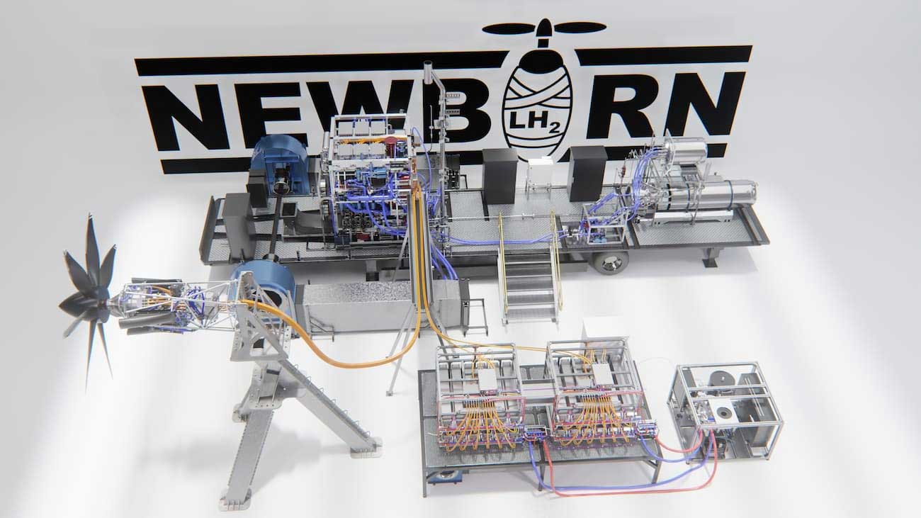 Aviation &agrave; hydrog&egrave;ne : le projet europ&eacute;en Newborn valide sa source d'&eacute;nergie &agrave; pile &agrave; combustible