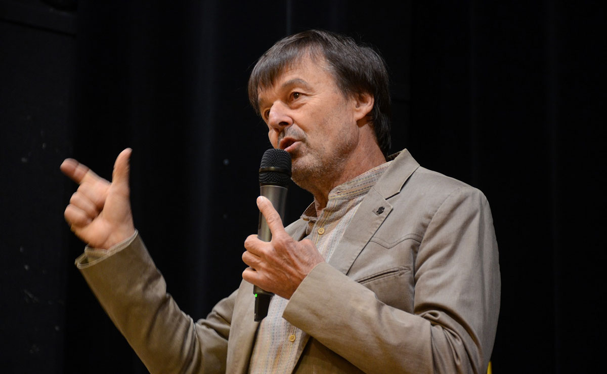 Nicolas Hulot rappelle son intérêt pour la mobilité hydrogène