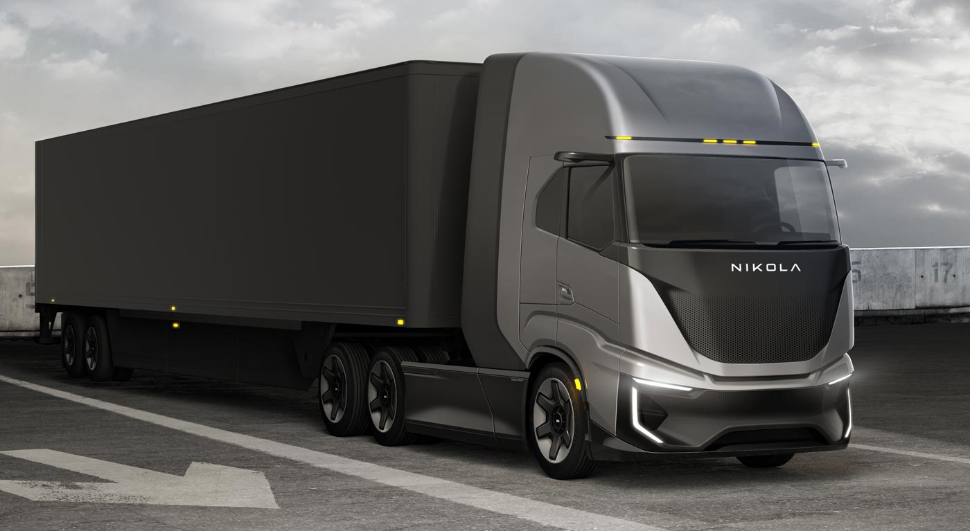 Nikola étoffe sa gamme de camions à hydrogène