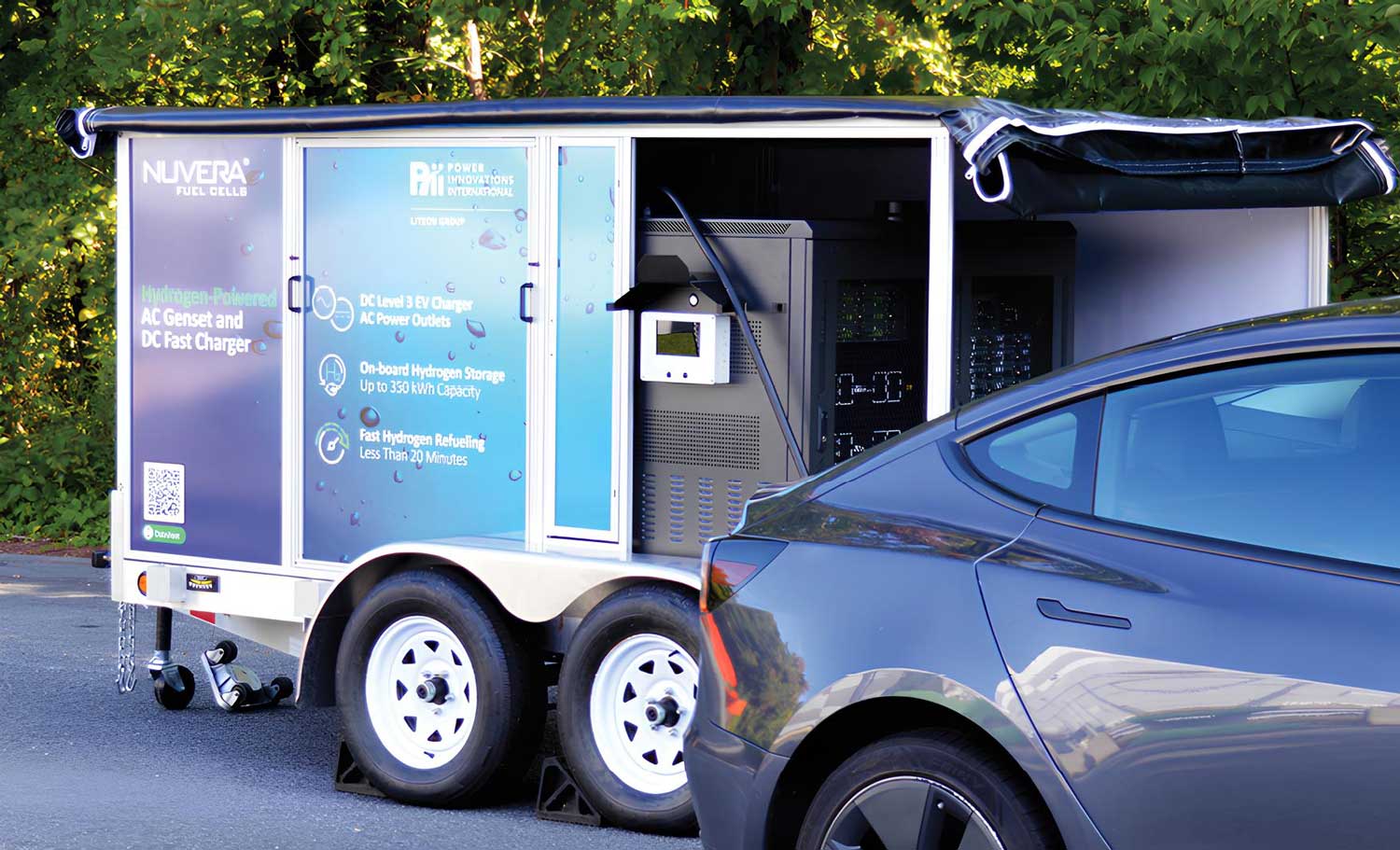 Voiture électrique : avec ce superchargeur à hydrogène, Nuvera veut simplifier la charge