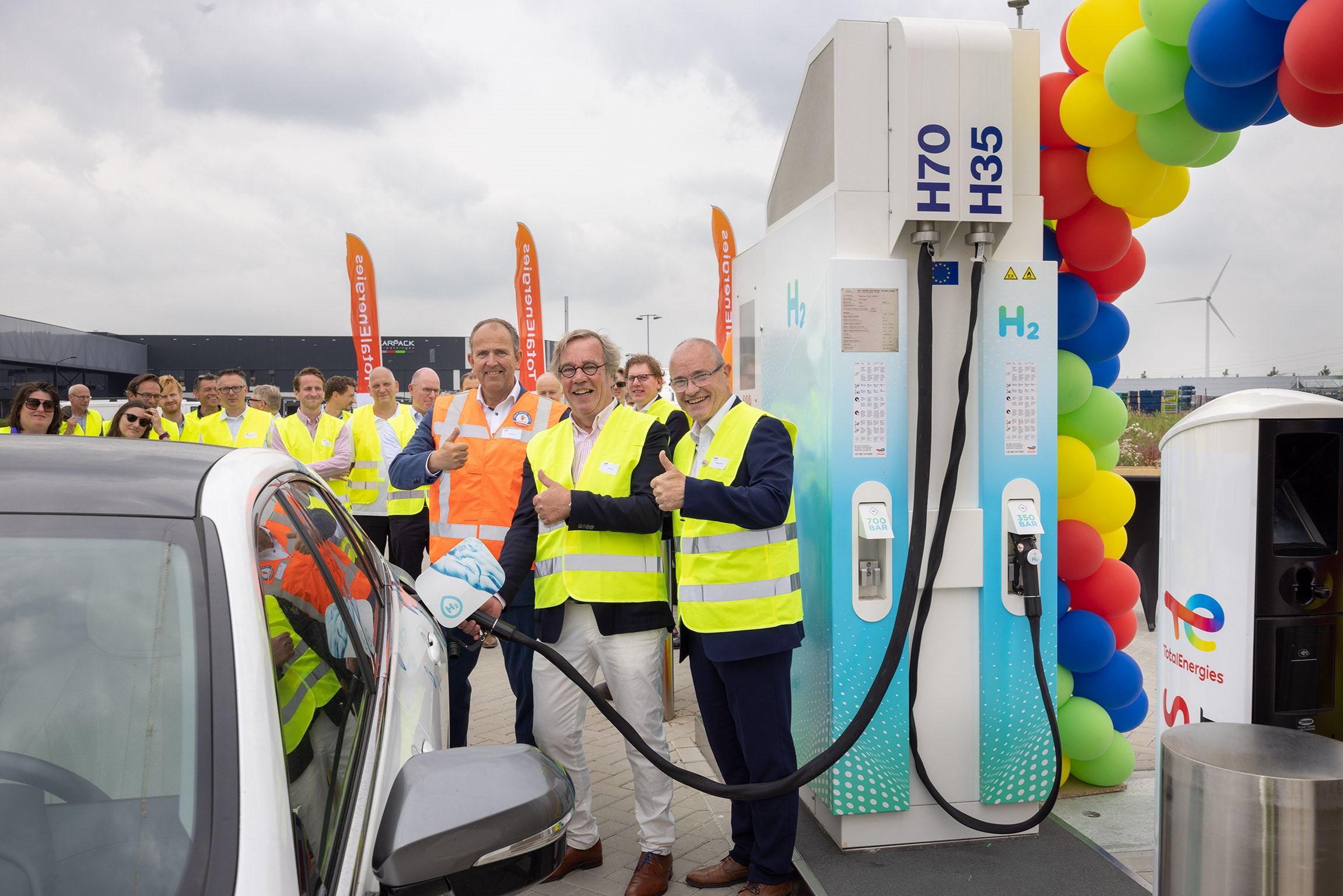 TotalEnergies ouvre une nouvelle station hydrogène aux Pays-Bas