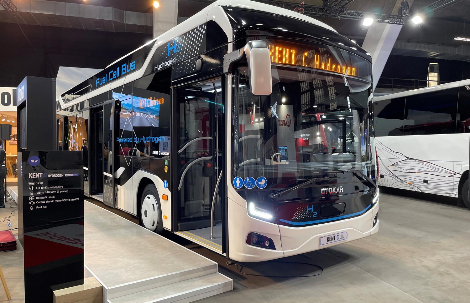 L'Otokar Kent Hydrogen dévoilé à Busworld