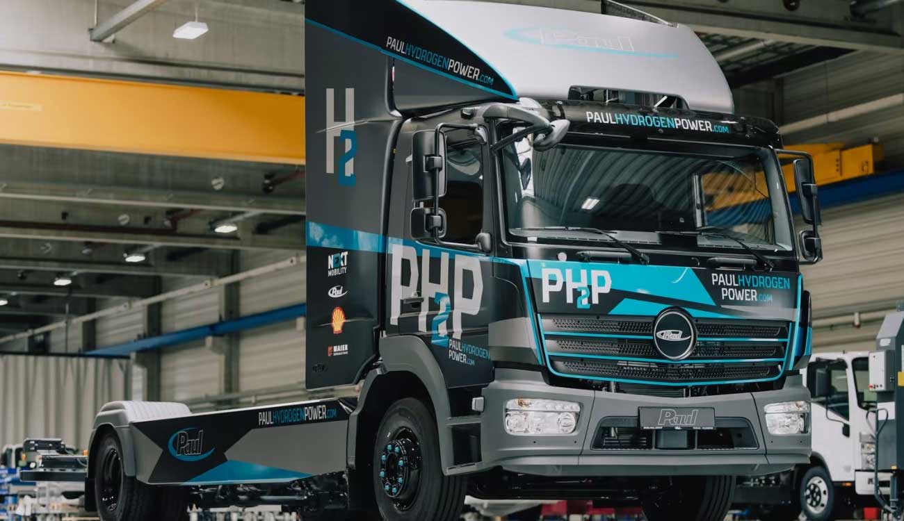 Le groupe Paul lance le PH2P, un nouveau poids-lourds à hydrogène